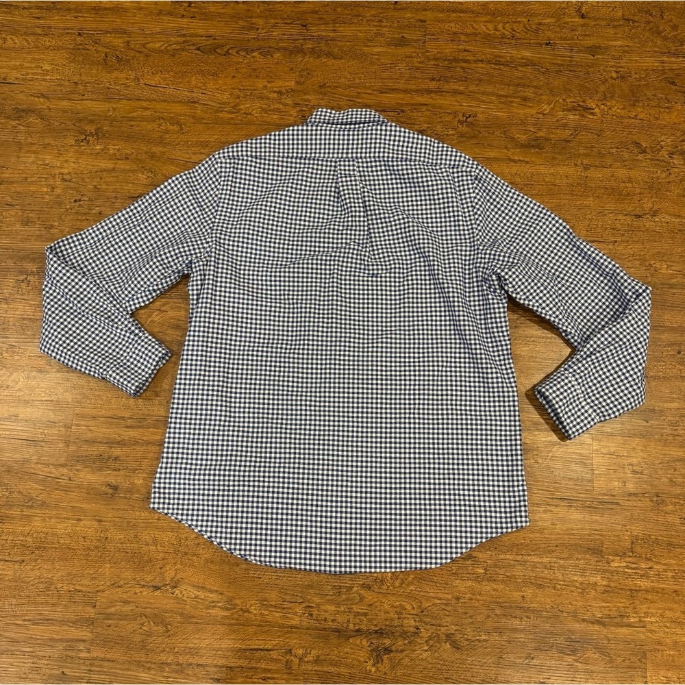Polo Ralph Lauren Blue Check Flesh Pony Logo Casual Button Down Shirt‎ Men's XL - Picture 3 of 10